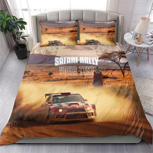 Personalized Kenya Safari Racing Car Bedding Set Come On Kenyan