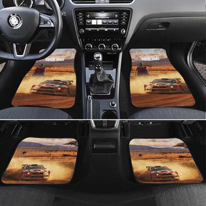 Personalized Kenya Safari Racing Car Car Mats Come On Kenyan