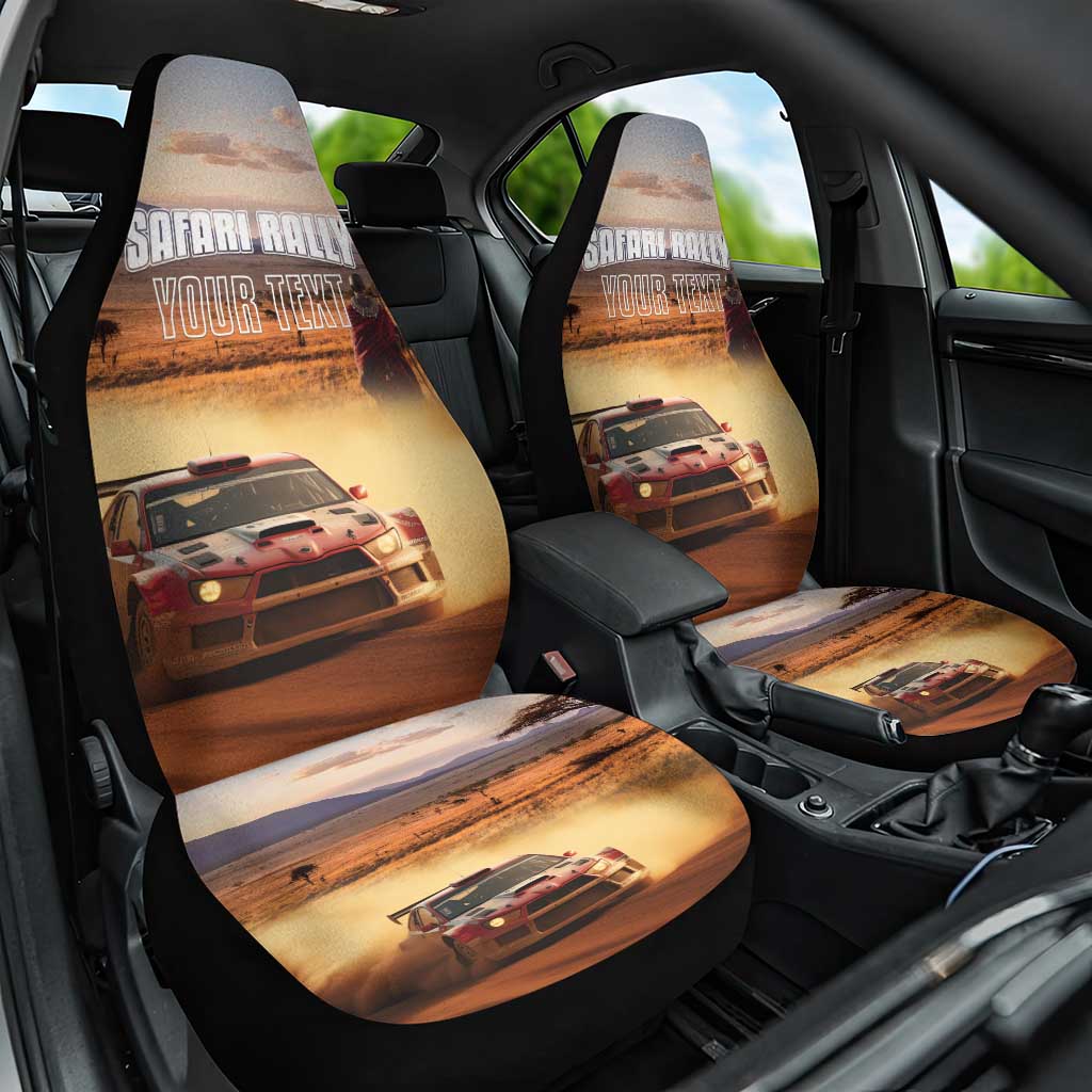 Personalized Kenya Safari Racing Car Car Seat Cover Come On Kenyan
