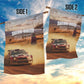 Personalized Kenya Safari Racing Car Garden Flag Come On Kenyan