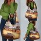 Personalized Kenya Safari Racing Car Grocery Bag Come On Kenyan
