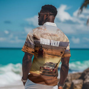 Personalized Kenya Safari Racing Car Hawaiian Shirt Come On Kenyan