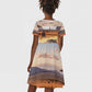 Personalized Kenya Safari Racing Car Kid Short Sleeve Dress Come On Kenyan