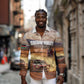 Personalized Kenya Safari Racing Car Long Sleeve Button Shirt Come On Kenyan