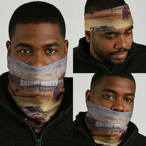 Personalized Kenya Safari Racing Car Neck Gaiter Come On Kenyan LT15