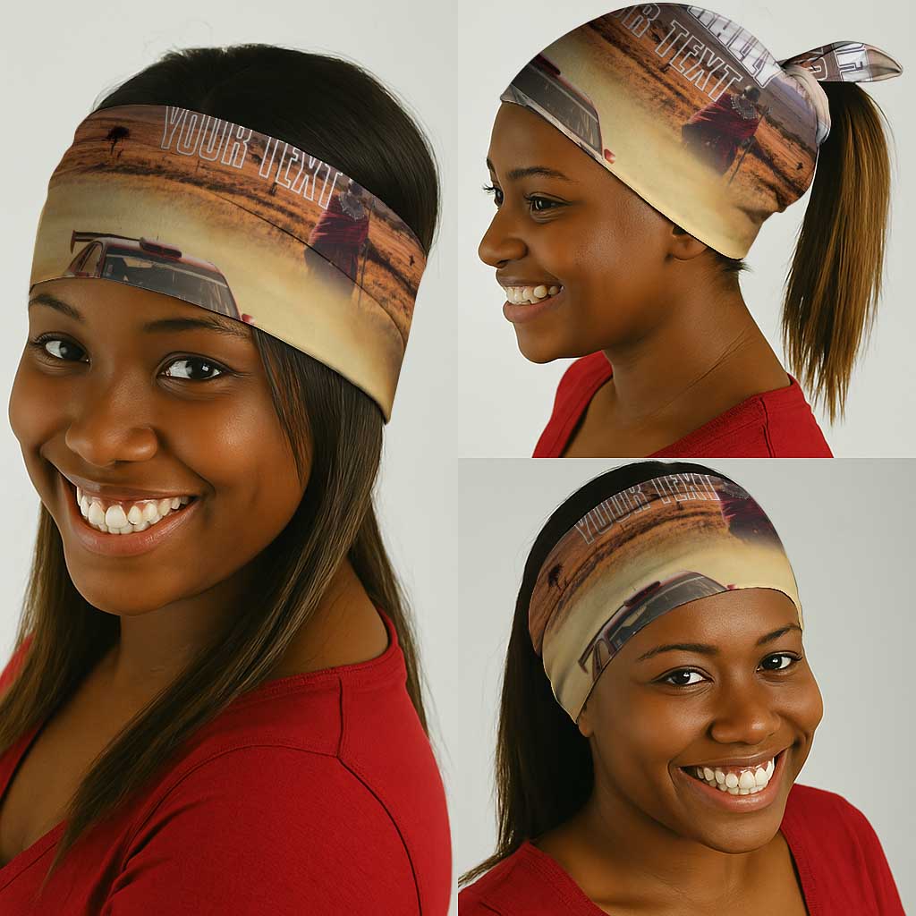 Personalized Kenya Safari Racing Car Neck Gaiter Come On Kenyan LT15