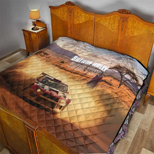 Personalized Kenya Safari Racing Car Quilt Come On Kenyan