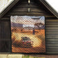 Personalized Kenya Safari Racing Car Quilt Come On Kenyan
