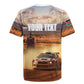 Personalized Kenya Safari Racing Car Rugby Jersey Come On Kenyan