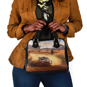 Personalized Kenya Safari Racing Car Shoulder Handbag Come On Kenyan
