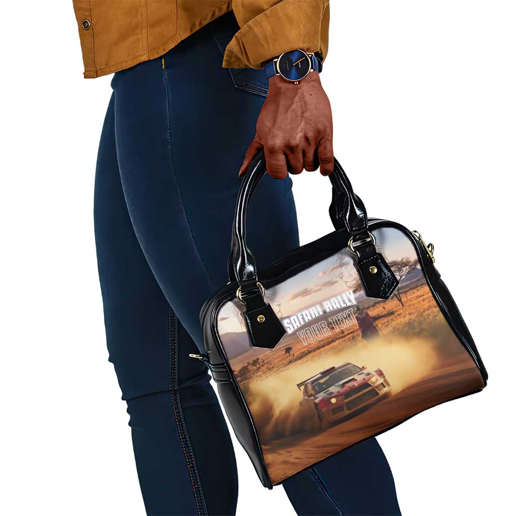 Personalized Kenya Safari Racing Car Shoulder Handbag Come On Kenyan