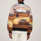 Personalized Kenya Safari Racing Car Sleeve Zip Bomber Jacket Come On Kenyan