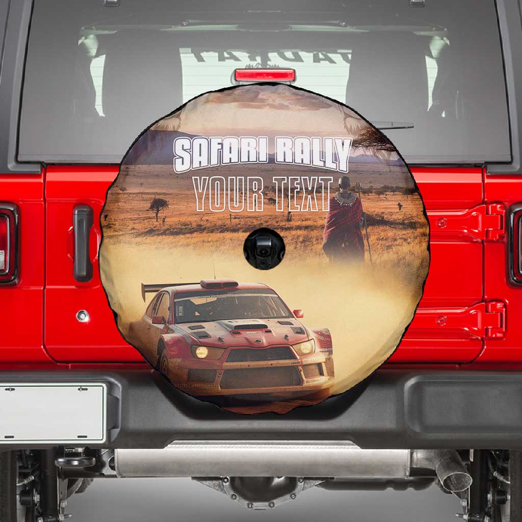 Personalized Kenya Safari Racing Car Spare Tire Cover Come On Kenyan