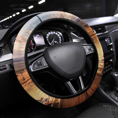 Kenya Safari Racing Car Steering Wheel Cover Come On Kenyan