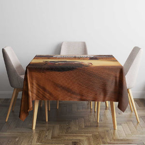 Personalized Kenya Safari Racing Car Tablecloth Come On Kenyan