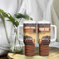 Personalized Kenya Safari Racing Car Tumbler With Handle Come On Kenyan