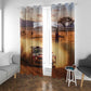 Personalized Kenya Safari Racing Car Window Curtain Come On Kenyan
