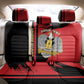 Personalized South Sudan With Coat Of Arms Back Car Seat Cover Sporty Style