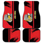 Personalized South Sudan With Coat Of Arms Car Mats Sporty Style