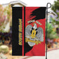 Personalized South Sudan With Coat Of Arms Garden Flag Sporty Style
