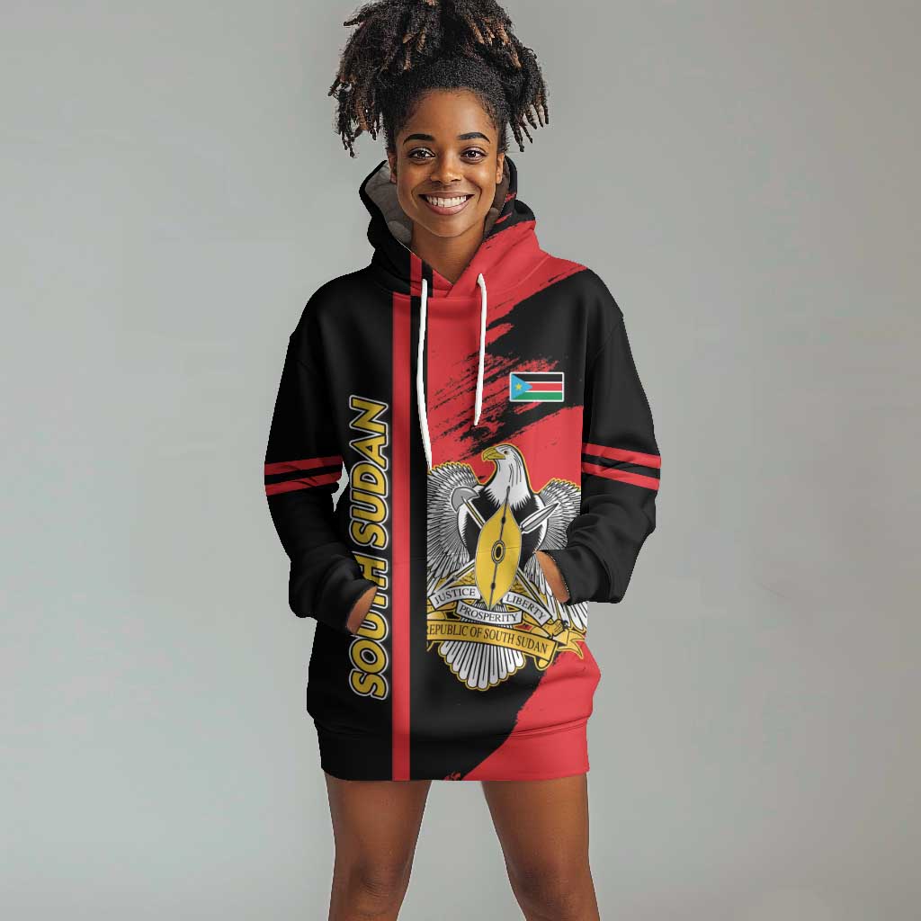 Personalized South Sudan With Coat Of Arms Hoodie Dress Sporty Style