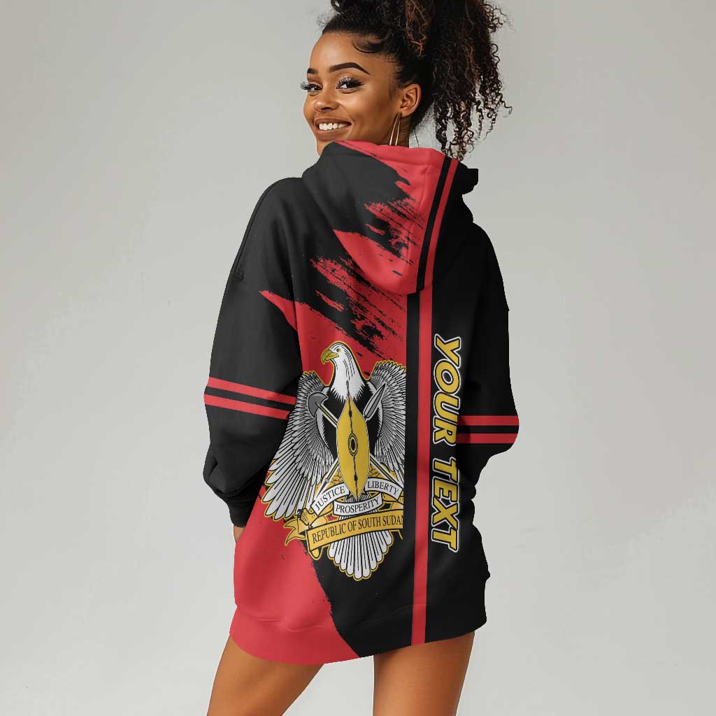 Personalized South Sudan With Coat Of Arms Hoodie Dress Sporty Style