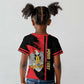 Personalized South Sudan With Coat Of Arms Kid T shirt Sporty Style