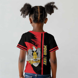 Personalized South Sudan With Coat Of Arms Kid T shirt Sporty Style