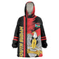 Personalized South Sudan With Coat Of Arms Kid Wearable Blanket Hoodie Sporty Style
