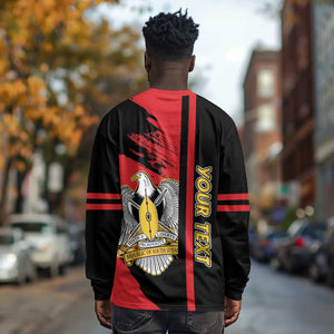 Personalized South Sudan With Coat Of Arms Long Sleeve Shirt Sporty Style