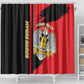 Personalized South Sudan With Coat Of Arms Shower Curtain Sporty Style