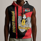 Personalized South Sudan With Coat Of Arms Sleeveless Hoodie Sporty Style - African Pride
