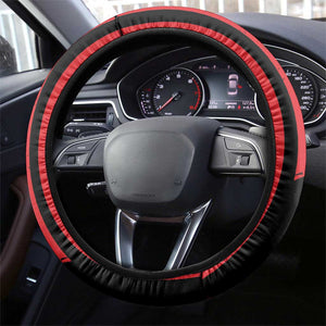 South Sudan With Coat Of Arms Steering Wheel Cover Sporty Style