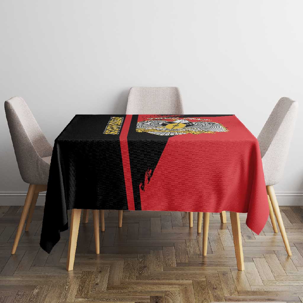 Personalized South Sudan With Coat Of Arms Tablecloth Sporty Style