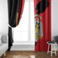 Personalized South Sudan With Coat Of Arms Window Curtain Sporty Style