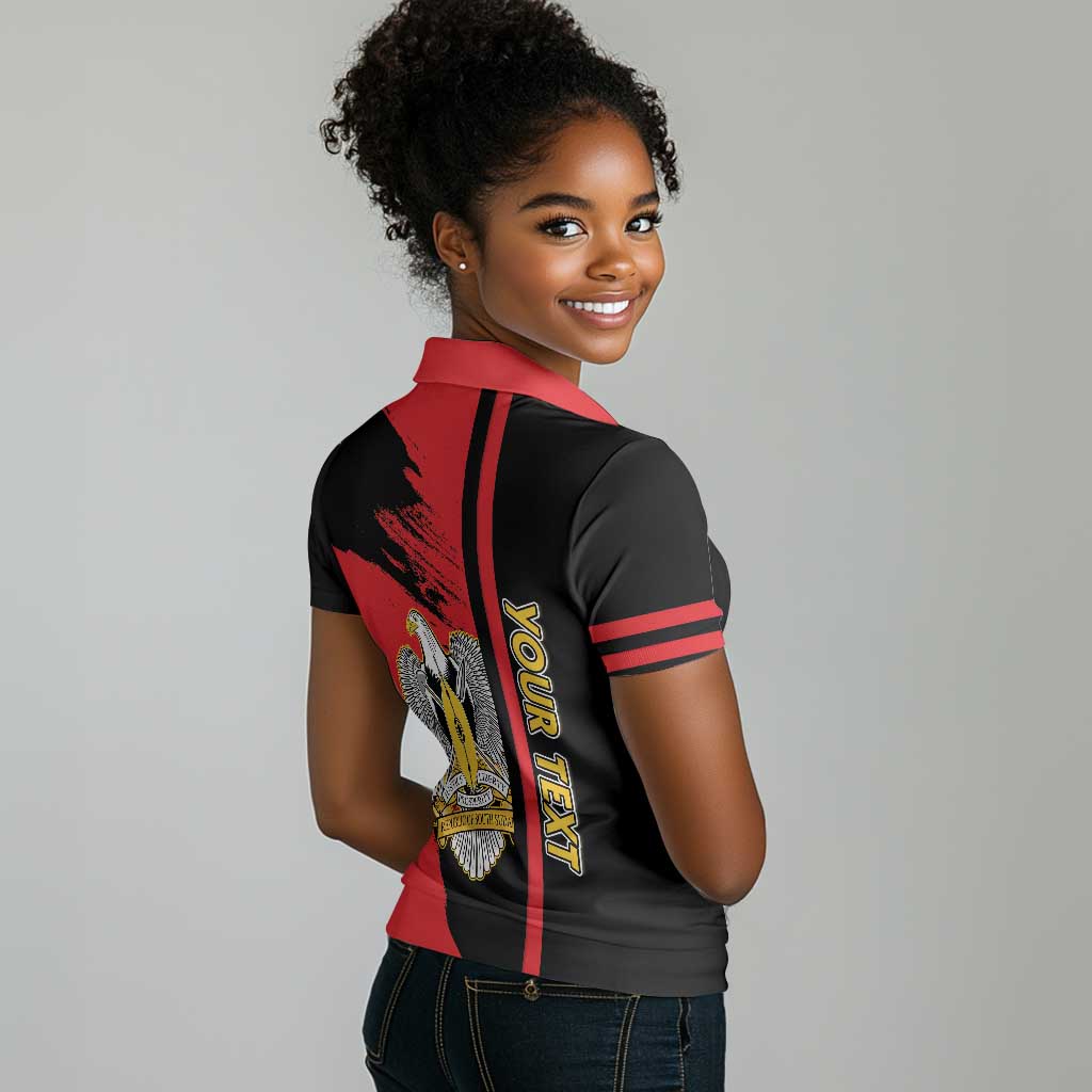 Personalized South Sudan With Coat Of Arms Women Polo Shirt Sporty Style