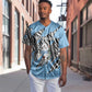 Personalized Lefatshe la Botswana Baseball Jersey Coat Of Arms - African and Zebra Patterns