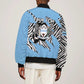 Personalized Lefatshe la Botswana Bomber Jacket Coat Of Arms - African and Zebra Patterns