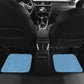Personalized Lefatshe la Botswana Car Mats Coat Of Arms - African and Zebra Patterns