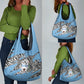 Personalized Lefatshe la Botswana Grocery Bag Coat Of Arms - African and Zebra Patterns