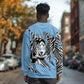 Personalized Lefatshe la Botswana Long Sleeve Shirt Coat Of Arms - African and Zebra Patterns