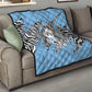 Personalized Lefatshe la Botswana Quilt Coat Of Arms - African and Zebra Patterns