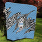 Personalized Lefatshe la Botswana Quilt Coat Of Arms - African and Zebra Patterns