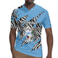 Personalized Lefatshe la Botswana Rugby Jersey Coat Of Arms - African and Zebra Patterns