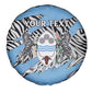 Personalized Lefatshe la Botswana Spare Tire Cover Coat Of Arms - African and Zebra Patterns