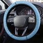 Lefatshe la Botswana Steering Wheel Cover Coat Of Arms - African and Zebra Patterns