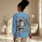 Personalized Lefatshe la Botswana Women Casual Shirt Coat Of Arms - African and Zebra Patterns