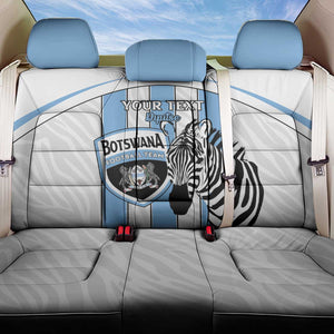 Custom Lefatshe la Botswana Football Back Car Seat Cover Come On Dipitse