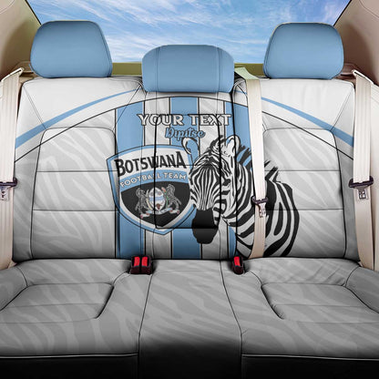 Custom Lefatshe la Botswana Football Back Car Seat Cover Come On Dipitse