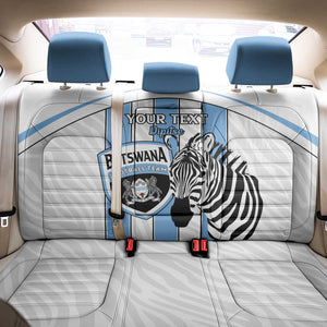 Custom Lefatshe la Botswana Football Back Car Seat Cover Come On Dipitse